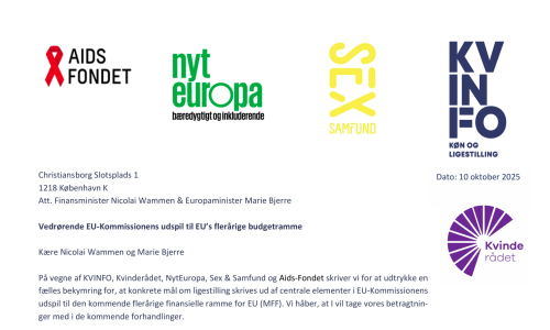 Åbent brev til regeringen: Fasthold konkrete mål om ligestilling i EU